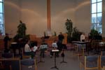 The rehearsal space at Mayfair United Church