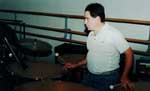 Tony Cyre at the timpani